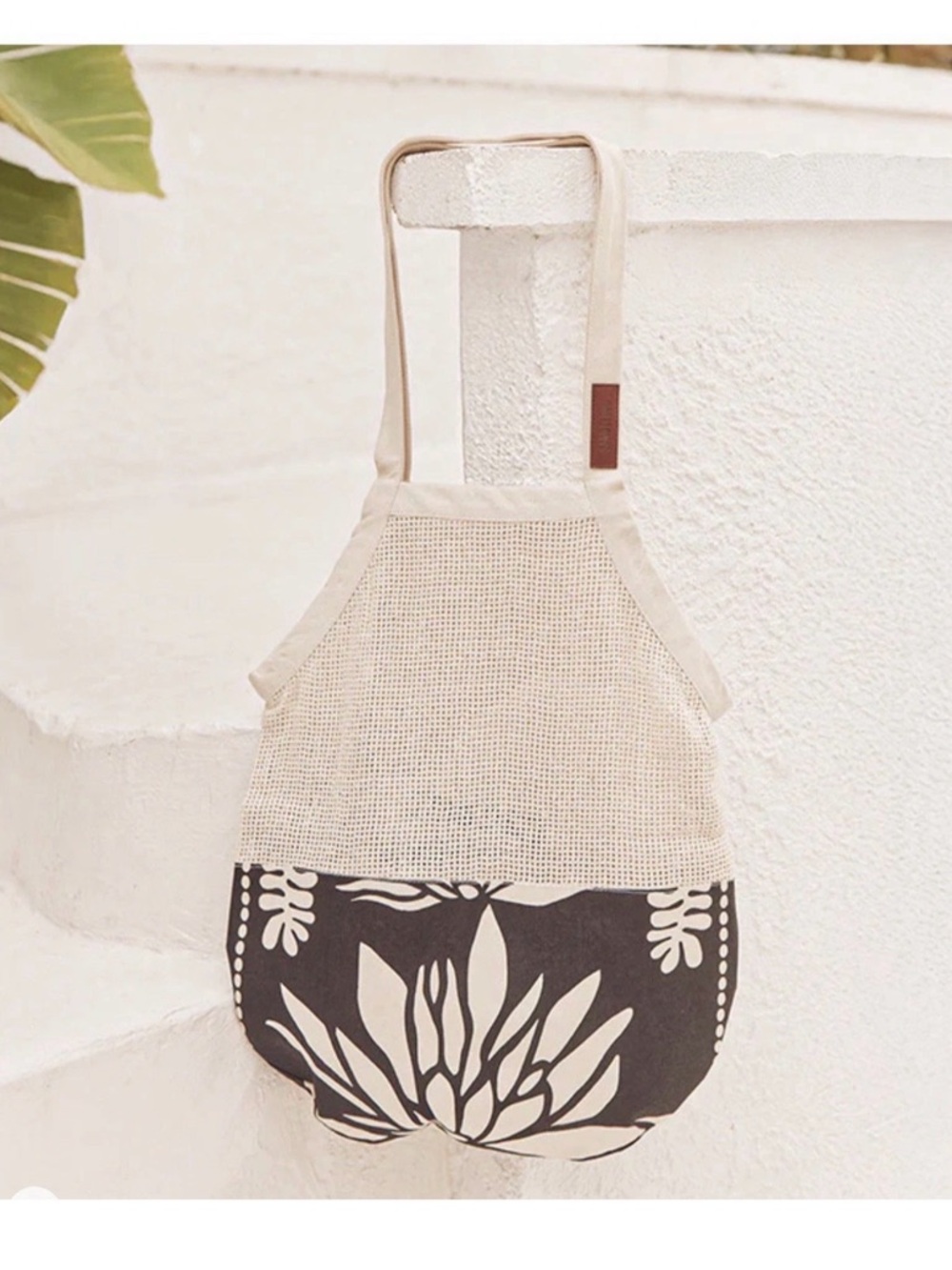 Sand Cloud Lotus Net Market Bag. Mesh Shopping Tote. Brand New.